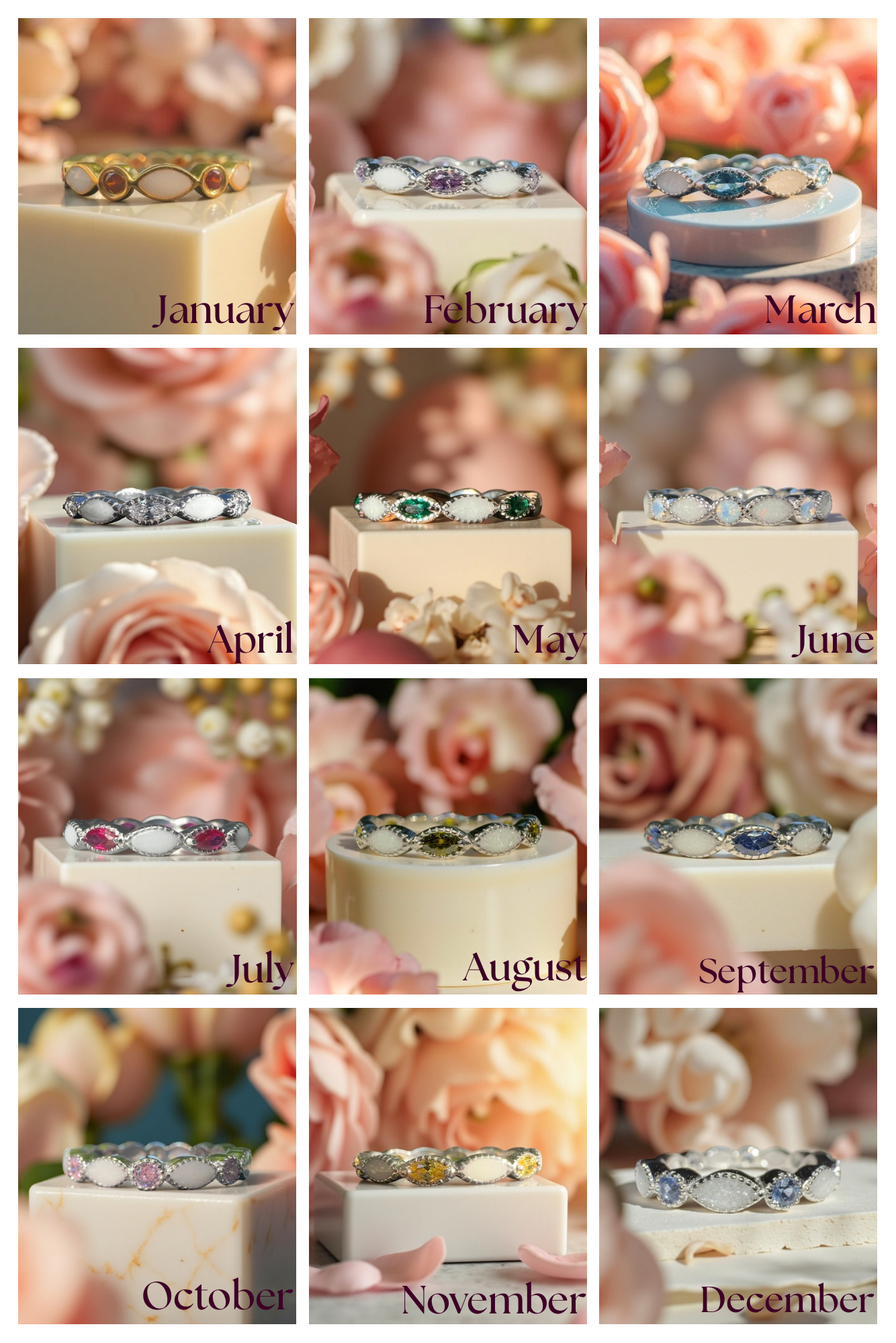 Brittany’s Birthstone Band