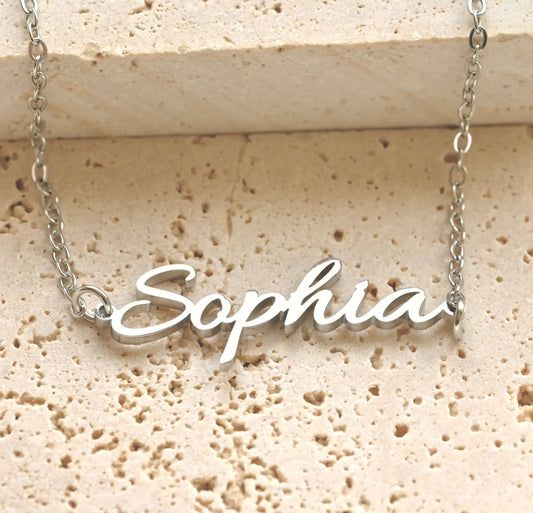 Script Name Necklace