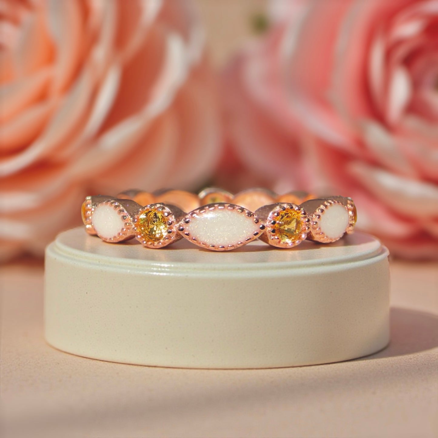 Brittany Birthstone Band