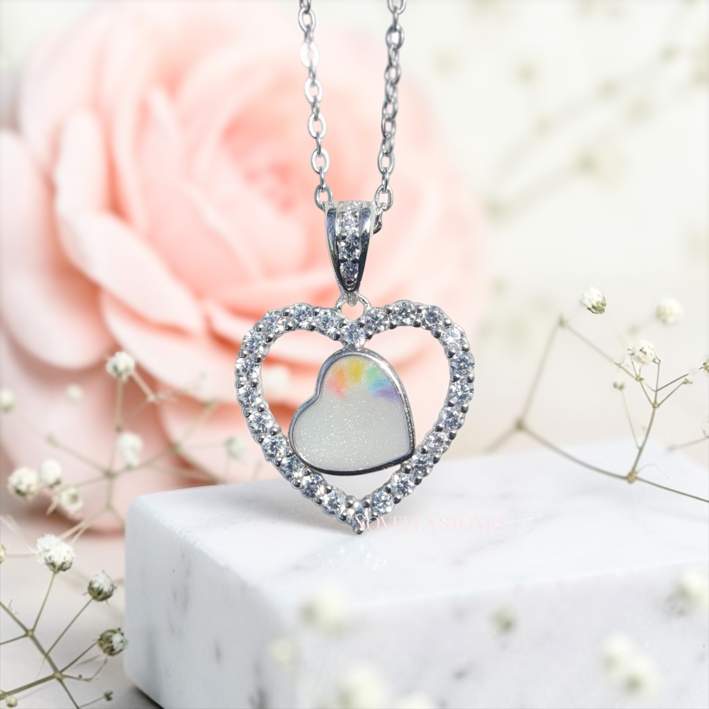 Held Within Heart Pendant
